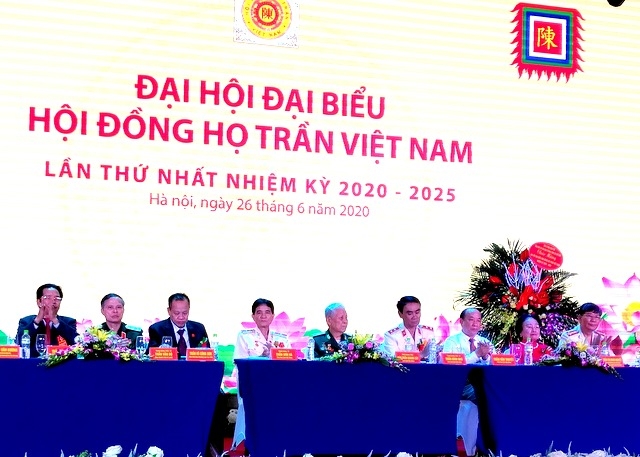 ĐẠI HỘI ĐẠI BIỂU HỘI ĐỒNG HỌ TRẦN VIỆT NAM  LẦN THỨ NHẤT, NHIỆM KỲ 2020-2025